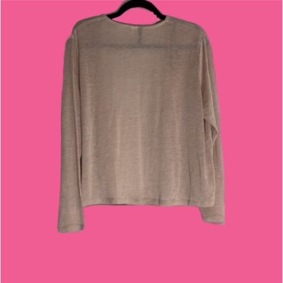 DIVIDED Women’s Blush Pink Open-Front Cardigan Sweater - Picture 3 of 5